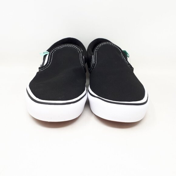 Vans Comfycush Slip On Classic Black Skate Shoe Sneaker Mens 6.5 / Womens 8 NEW - Picture 7 of 12